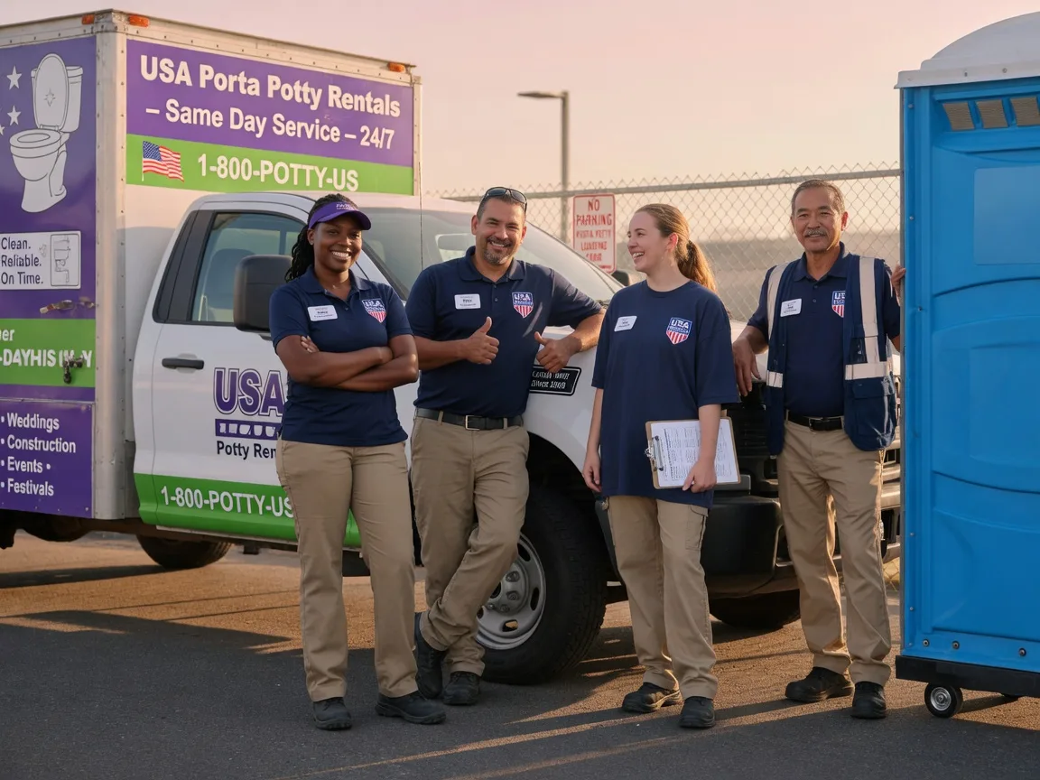 Porta Potty Rental company in Grand Terrace, CA